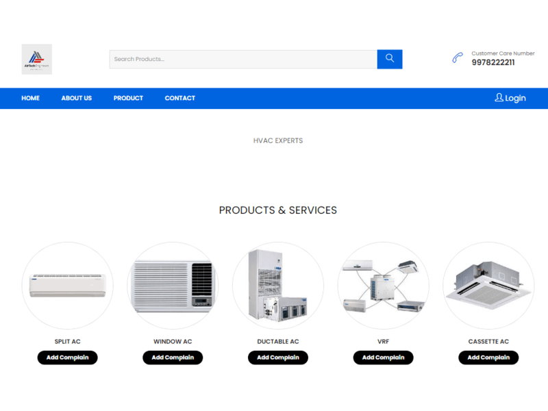 Website For Customer